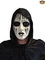Partychimp Gezichtsmasker Horror Masker Voor Bij Carnavalskleding Heren Carnavalskleding Dames Carnaval Accessoires Carnaval - PVC - Zwart/wit