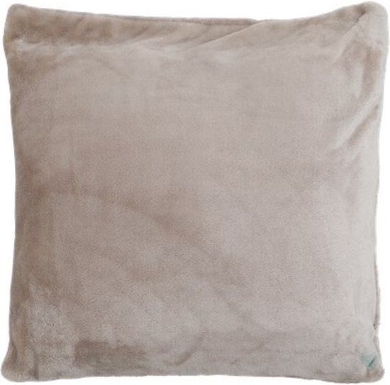 Housse de coussin  | 45 x 45 cm | Grijs clair - Polyester - Couchage - Comfort