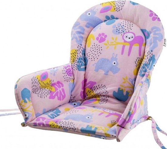 Briljant Baby Stoelverkleiner Jungle Dusk - Pink van Briljant — afbeelding 5