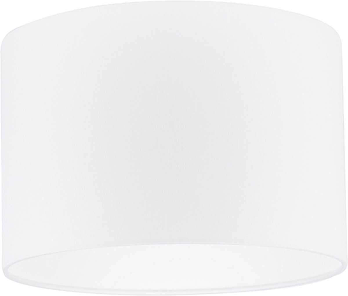 Uniqq Lampenkap stoffen wit Ø 40 cm – 30 cm hoog