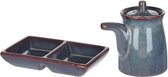 Sushi servies - sushi set - origineel cadeau - i love sushi