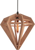 DECOBEL | DECO-VILT | Diamant | Maat L | Hanglamp - E27 - Woonkamer - Eetkamer - Duurzaam - Petfles - Industrieel | Koper 64