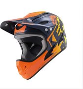 Kenny Downhill helm Graphic Candy Orange