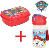 Paw Patrol Broodtrommel en Drinkfles 500ml - Lunchset - Lunchbox - Schoolbeker