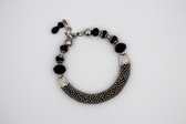 Aquatolia black gray bracelet