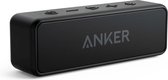 Anker SoundCore 2 Bluetooth-luidspreker, fantastisch geluid, enorme bas met dubbele basdrivers, 24-uurs accu, verbeterde IPX7 waterbescherming, draadloze luidspreker voor iPhone, Samsung (zwa