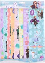 Frozen 2 stickers - 8 velletejes met frozen PaasStickers - Pasen Knutselen ,Paasdagen - Paasvakantie - Vrolijk Pasen - Paashaas - Plakken - Jongens - Meisjes - Paasontbijt