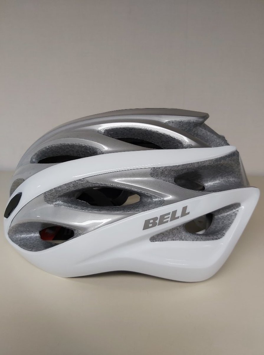 Bell - Overdrive - Fietshelm - M 55 / 59 cm - 245 g - wit zilver – foto 2