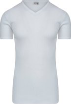 Beeren T-Shirt - V- Hals - Wit - Extra Lang - XXL