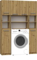 Opbouwkast-Wasmachine-2 kolomkasten