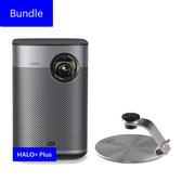 XGIMI Halo+ Smart Mini Beamer Bundle - Thuisbioscoop - met Harman Kardon speaker - X-Desktop Stand Pro - Portable Mini Beamer - Android TV - Google - Netflix Youtube Spotify