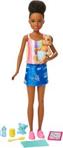 Barbie Skipper Babysitter Speelset - Barbie & Baby Denim