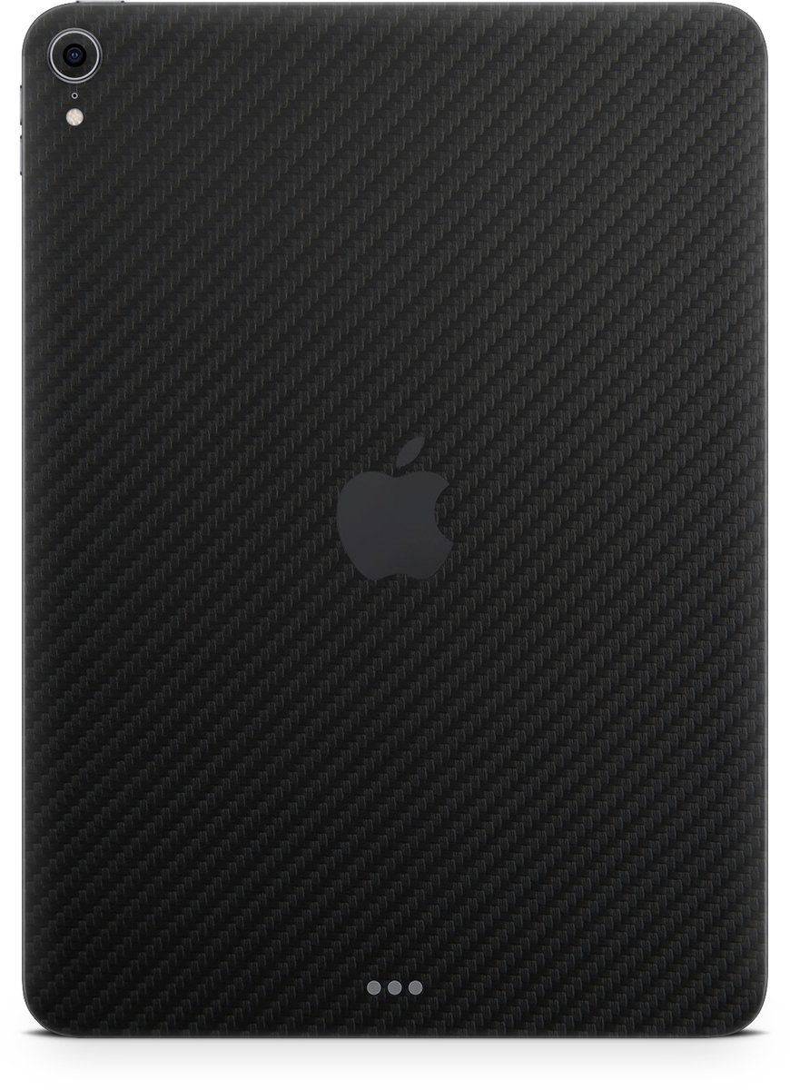 iPad Pro 11'' (2018) Carbon Zwart Skin - 3M Wrap