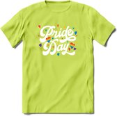 Pride Day | Pride T-Shirt | Grappig LHBTIQ+ / LGBTQ / Gay / Homo / Lesbi Cadeau Shirt | Dames - Heren - Unisex | Tshirt Kleding Kado | - Groen - S