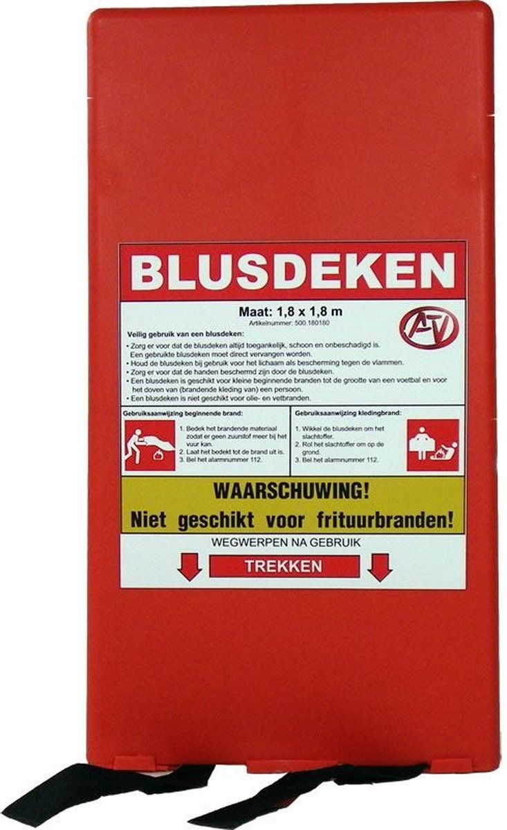 Blusdeken 180 x 180 cm