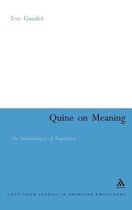 Quine On Meaning