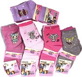 Comfortabele meisjes sokken 5 paar kindersokken katoenen sokken multicolour maat 30-32