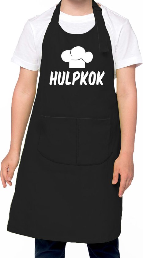 SUNNEKO Kinder Schort met Zak, Verstelbaar Waterafstotend Keukenschort voor Jongens en Meisjes, Kinderschort voor Bakken, Koken, Schilderen, Knutselen en Creatieve Activiteiten, 7–12 Jaar