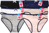 Comfortabele dames slips 8 stuks katoenen onderbroeken ondergoed maat S