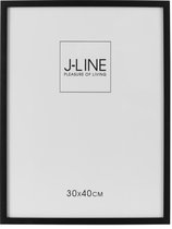 J-Line Fotolijst - Fotokader Basic Hout Zwart Extra Large
