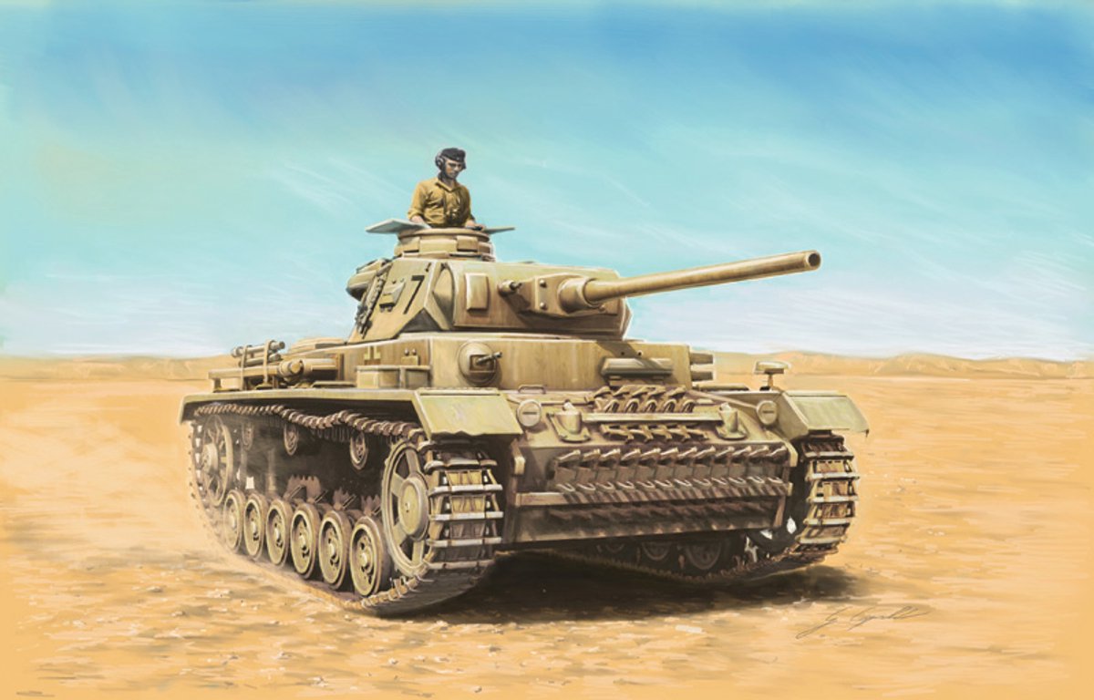 Pz.Kpfw. III Ausf J-L-M-N (Italeri nieuw)