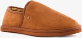 Jack & Jones heren pantoffels - Cognac - Maat 43 - Sloffen