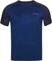 Padel T-shirt - Babolat - Donker blauw - Maat L