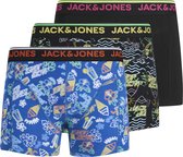 JACK&JONES ACCESSORIES JACNEON TROPICAL TRUNKS 3-PACK  Onderbroek - Maat XL