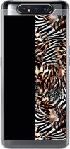 Coque Samsung Galaxy A80 - Fourrure - Design - Animaux - Coque de téléphone en Siliconen