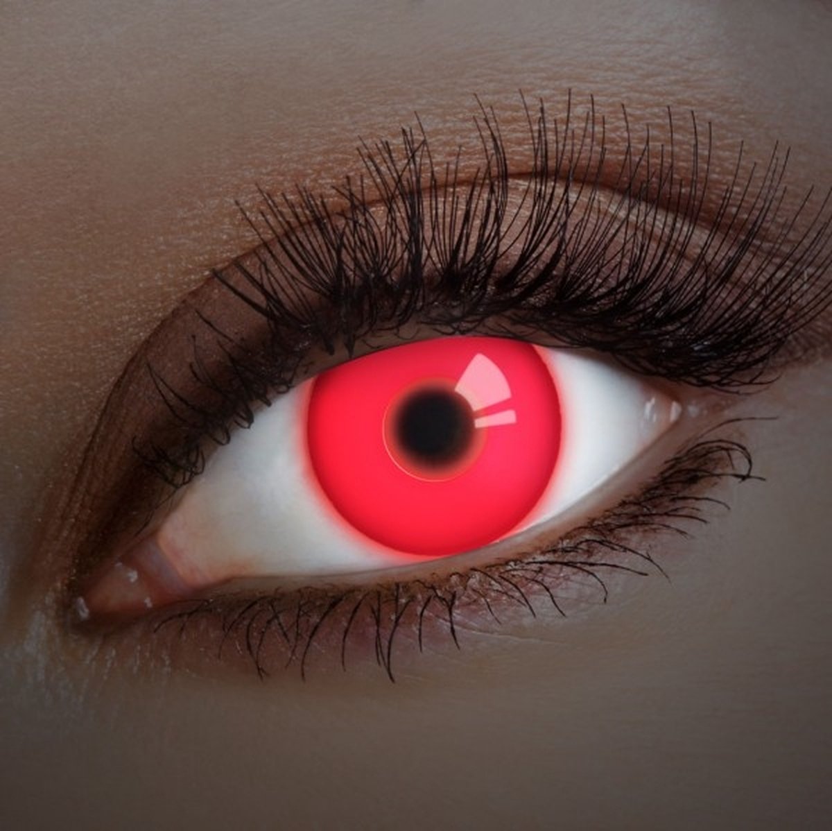 UV Red in your Eyes Kleurlenzen | UV Rode Kleurlenzen | Rode Vampier lenzen | Halloween lenzen
