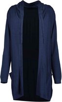 Blue Seven dames vest lang dun 147124 navy - 40