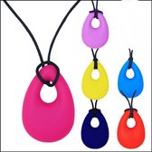 Bijtketting - Kauwketting - Kauwsieraad - Bijtring baby - Bijtspeelgoed baby - Bijtspeen