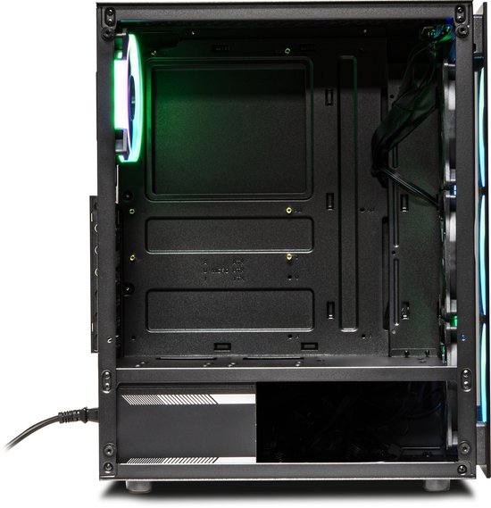 RAIDER CA3 PRO2 GAMING ATX PC Case - Behuizing met RGB - Raider