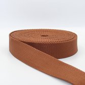 Leduc 5 meter klassieke Visgraat Tassenband 38 mm 65% polyester 35% katoen