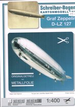 bouwplaat / modelbouw in karton : Graf Zeppelin D-LZ-127, schaal 1:400