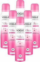 6x Vogue Anti-Transpirant Silk and Blossom 150 ml