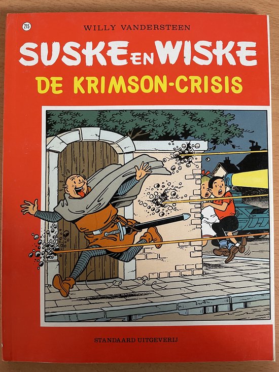 Cover van het boek 'Suske en Wiske / 215 De Krimson-crisis' van w. Vandersteen