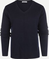 Steppin' Out Herfst/Winter 2021 Trui Joris Sweater Vrouwen - Regular Fit - Merino Wol - Blauw (L)