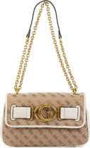 GUESS    Crossbodytas Dames / Handtas - Logo - Canvas - Aileen crossbody - Cognac