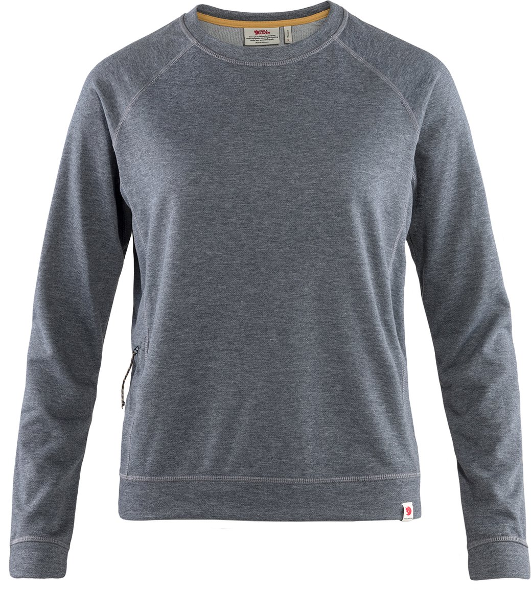 Fjallraven High Coast Lite Sweater Women Outdoortrui Dames Grijs