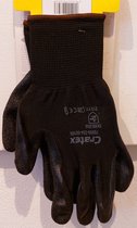 Werkhandschoen Zwart Max Grip Maat 9 CAt 2 EN 388:2016 EU 2016/425 NB:0075 CE
