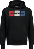Jack & Jones Hoodie Play zwart (Maat: XXL)