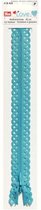 Prym love Lace kant rits 40 cm Turquoise