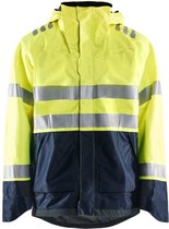 Blaklader Multinorm shelljack 4088-1532 - High Vis Geel/Marineblauw - M