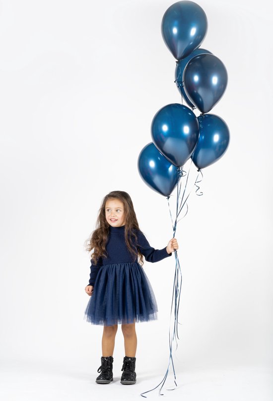 La Olivia Kids - Dakota Dress Navy Blue - 24M