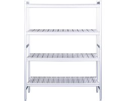 SARO Aluminium Plank met Kunststof Roosters 475x620mm - 480-1080