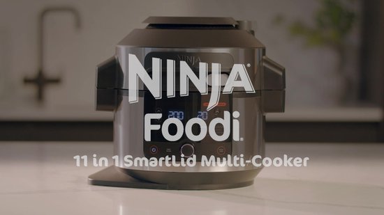 Ninja OL550EU Foodi Smartlid Multi Cooker Panela Elétrica Multifunções 6L