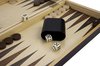 Afbeelding van het spelletje Longfield Schaak/backgammon opklapb essenhout 38,5 x 38,5 x 5,5 cm