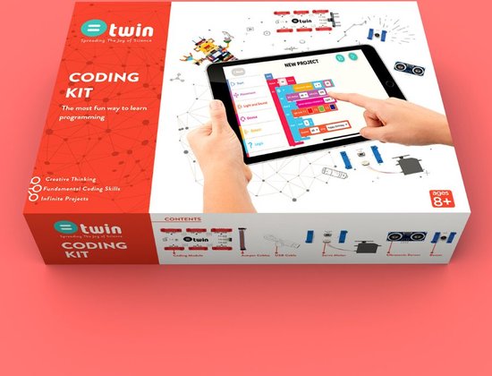 Afbeelding van het spel Twin Coding Kit - Kinderen leren programmeren