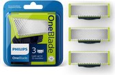 Philips OneBlade QP230/50 - Vervangmesjes - 6 stuks - Voordeelverpakking